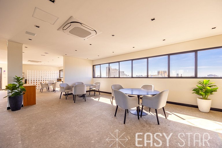Easy Star - Studio com vista panorâmica da Bela Vista - JL01