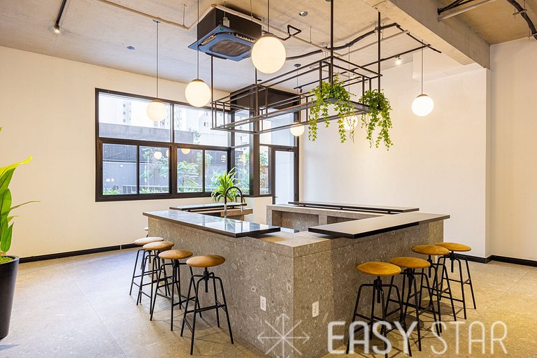 Easy Star - Studio com vista panorâmica da Bela Vista - JL01