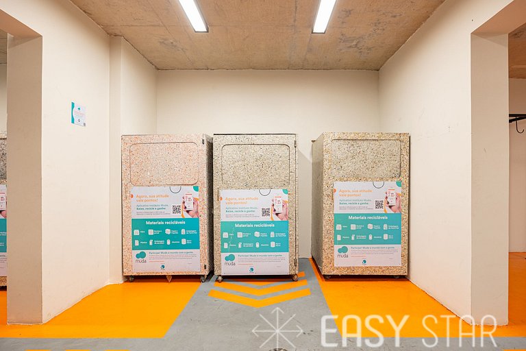 Easy Star - Studio com vista panorâmica da Bela Vista - JL01