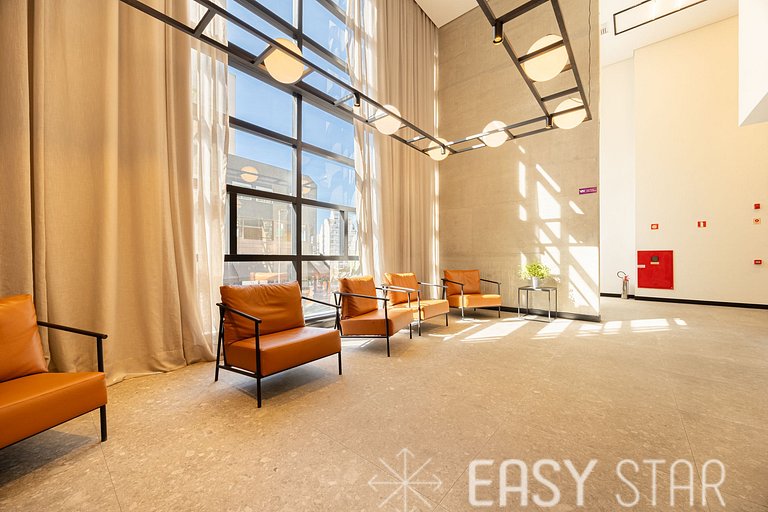 Easy Star - Studio com vista panorâmica da Bela Vista - JL01