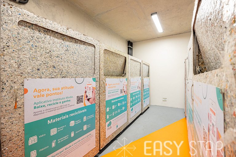 Easy Star - Studio com vista panorâmica da Bela Vista - JL01