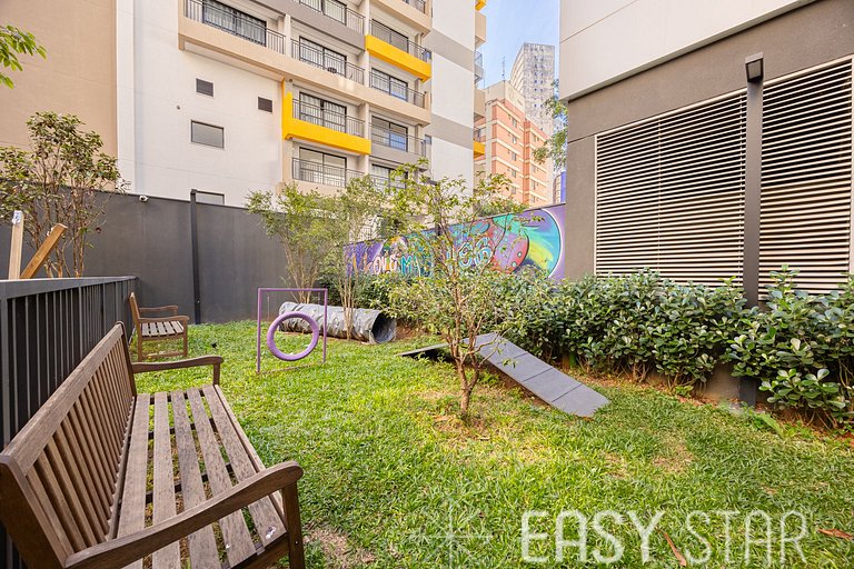Easy Star - Studio com vista panorâmica da Bela Vista - JL01