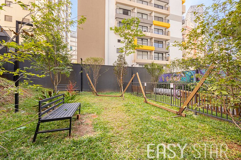 Easy Star - Studio com vista panorâmica da Bela Vista - JL01