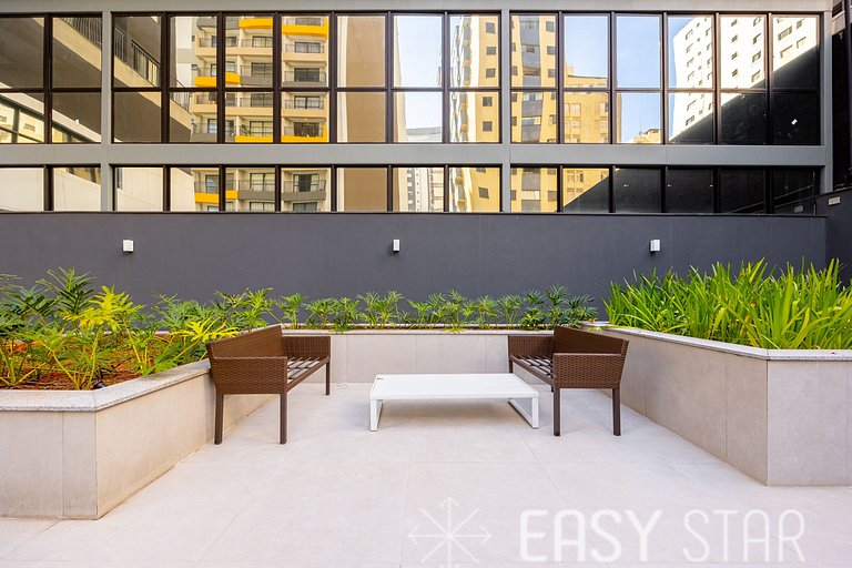 Easy Star - Studio com vista panorâmica da Bela Vista - JL01