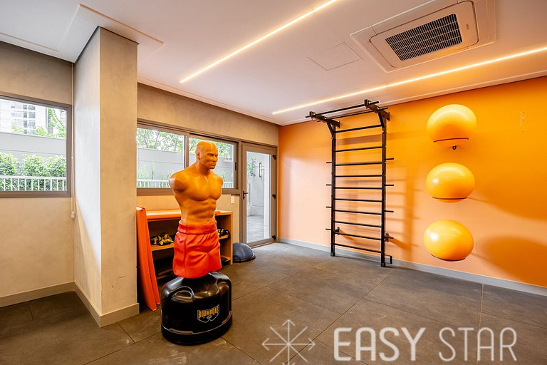 Easy Star - Lindo studio ao lado da Faria Lima - RB01I