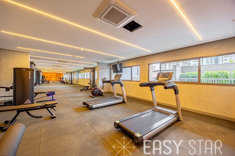 Easy Star - Lindo studio ao lado da Faria Lima - RB01I