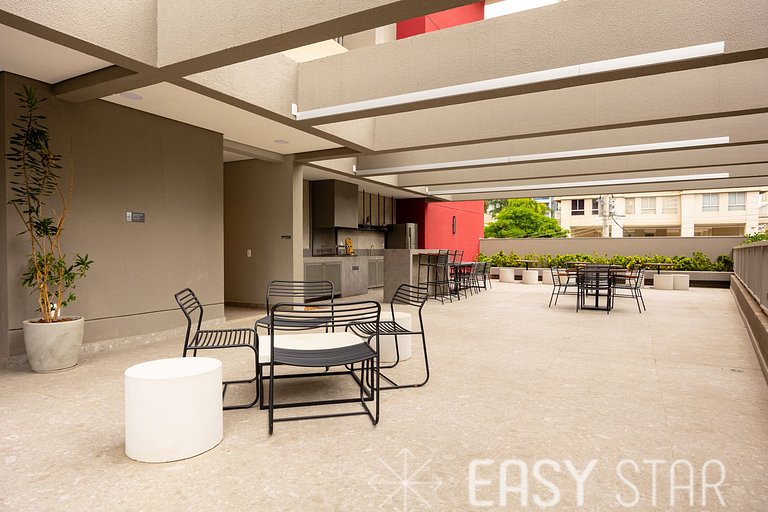 Easy Star - Lindo studio ao lado da Faria Lima - RB01I
