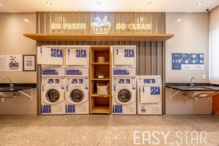 Easy Star - Lindo studio ao lado da Faria Lima - RB01I