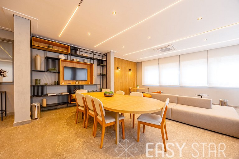 Easy Star - Lindo studio ao lado da Faria Lima - RB01I
