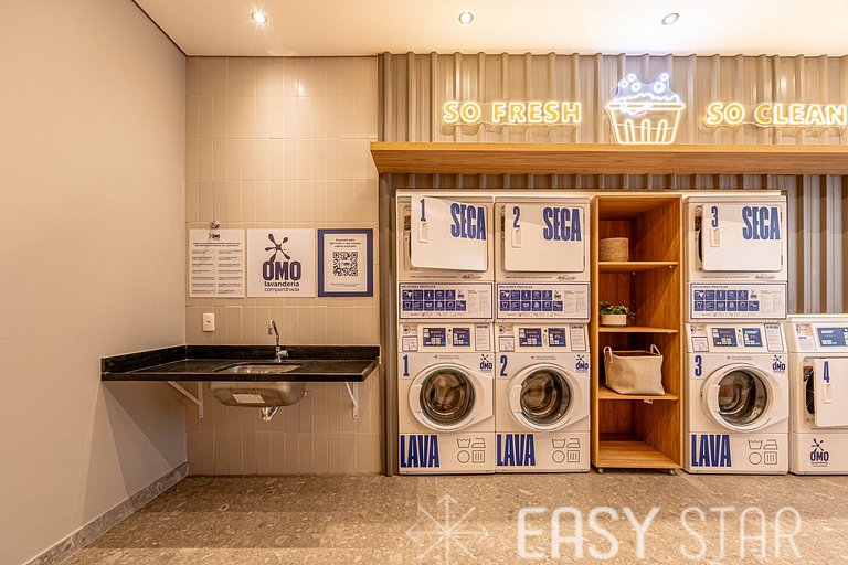 Easy Star - Lindo studio ao lado da Faria Lima - RB01I