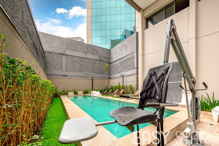 Easy Star - Lindo studio ao lado da Faria Lima - RB01I