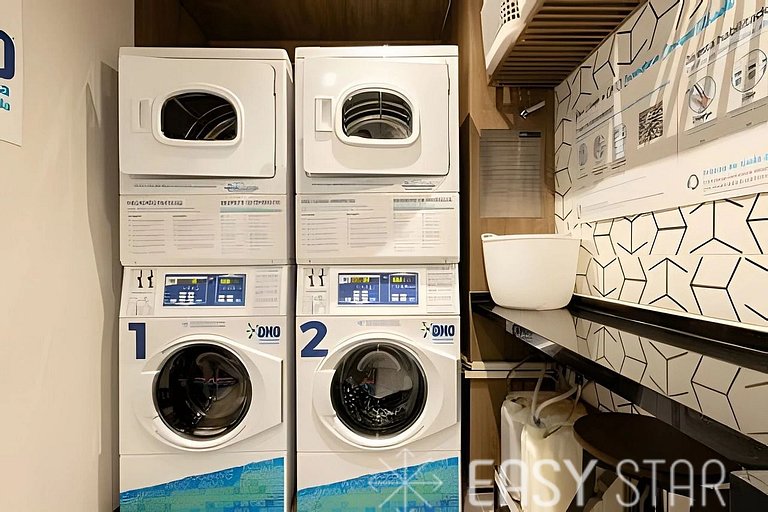 Easy Star - Apartamento fabuloso com mezanino ao lado do All
