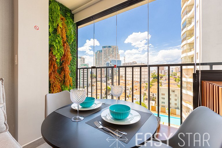 Easy Star - Lindo apartamento no coração de Pinheiros - ED03