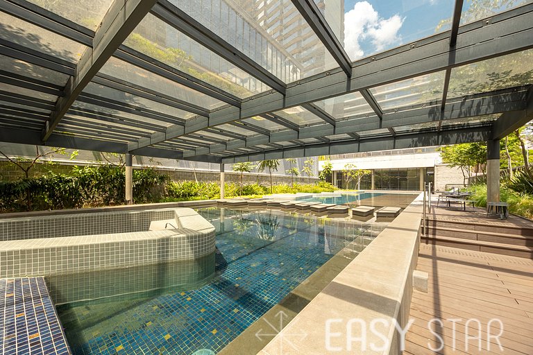 Easy Star - Belissimo apartamento no coração do Itaim Bibi -