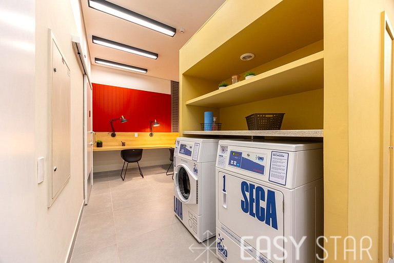 Easy Star - Chamoso studio na Av. Santo Amaro - UV01I