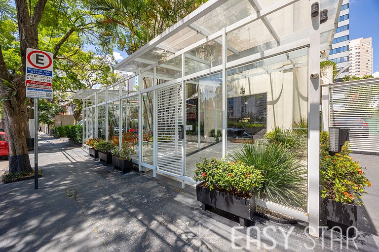 Easy Star - Belo apto C/Vaga, varanda e 2 dorms no Itaim Bib