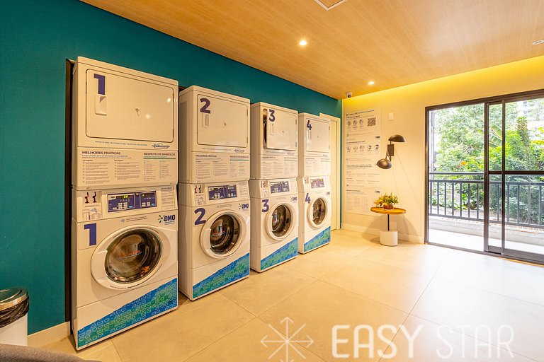 Easy Star - Luminoso studio em Pinheiros - IT01I