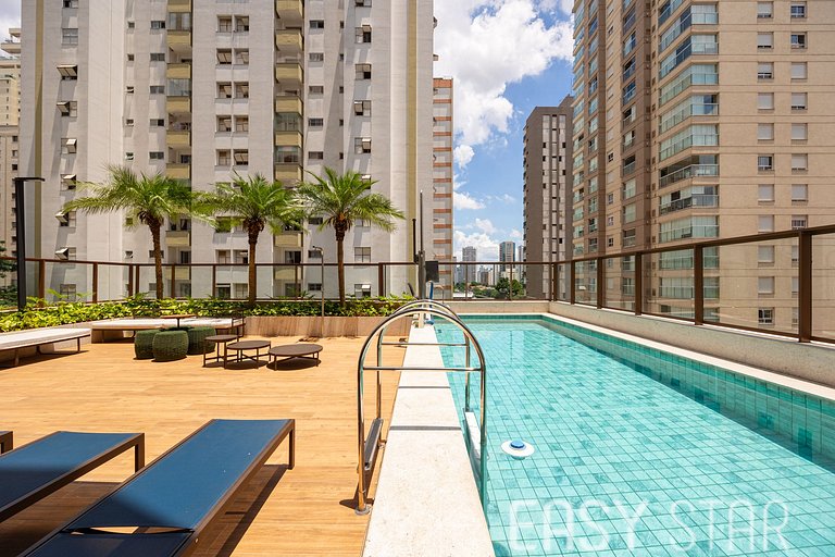 Easy Star - Lindo studio no coração do Campo Belo - SP03I