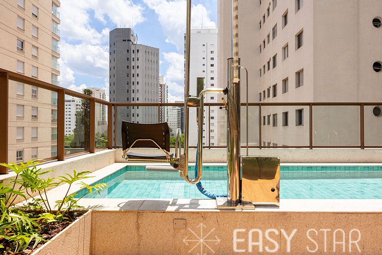 Easy Star - Lindo studio no coração do Campo Belo - SP03I