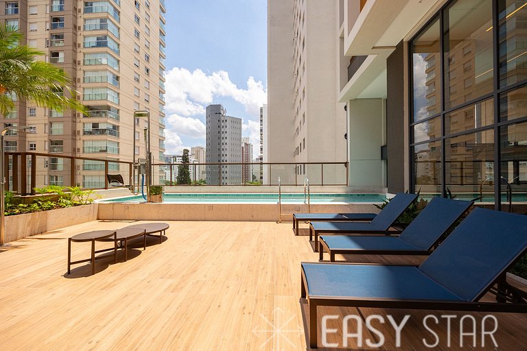 Easy Star - Lindo studio no coração do Campo Belo - SP03I