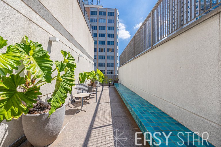 Easy Star - Studio deslubrante no coração da Vila Madalena -