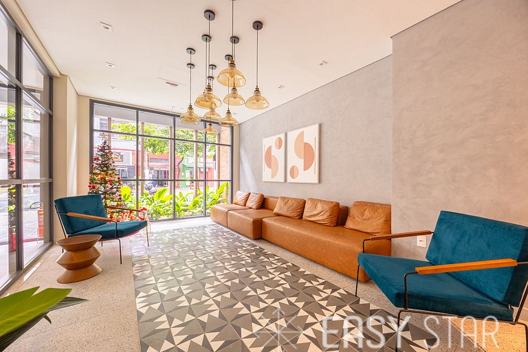 Easy Star – Encantador estudio en el corazón de Vila Buarque