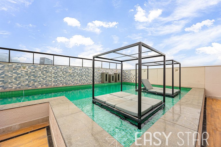 Easy Star - Belissimo studio no coração da Vila Olimpia - KC