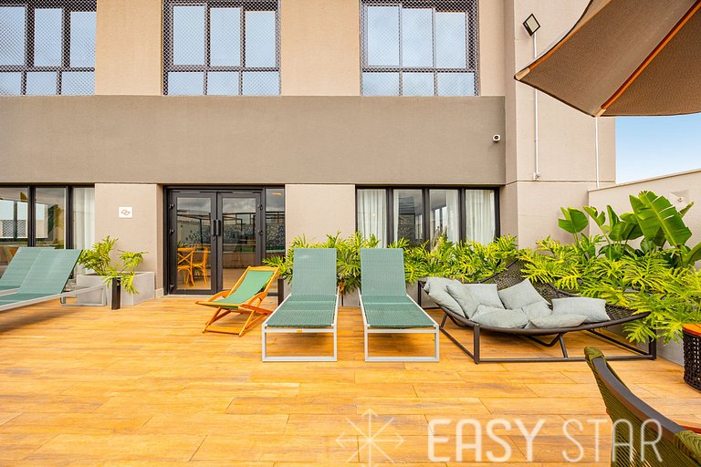 Easy Star - Belissimo studio no coração da Vila Olimpia - KC