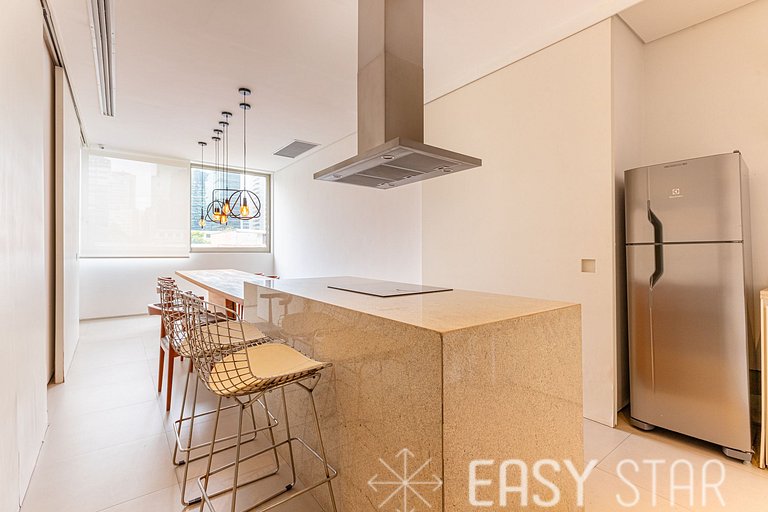 Easy Star - Studio C/vaga e garden na Vila Nova Conceição -