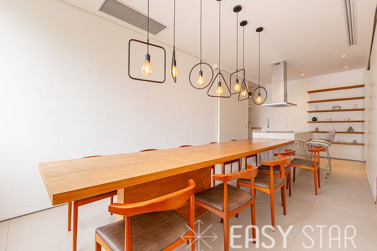 Easy Star - Studio C/vaga e garden na Vila Nova Conceição -