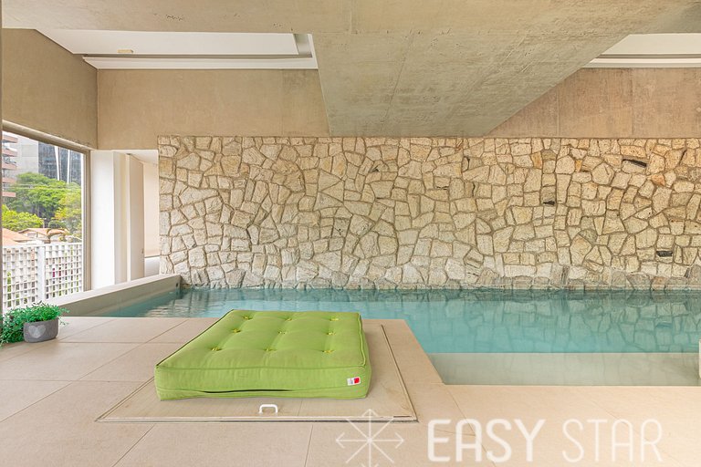 Easy Star - Studio C/vaga e garden na Vila Nova Conceição -