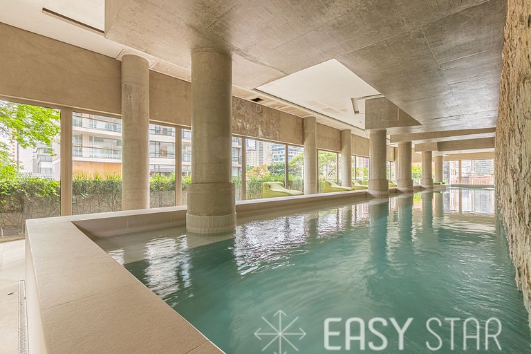 Easy Star - Studio C/vaga e garden na Vila Nova Conceição -