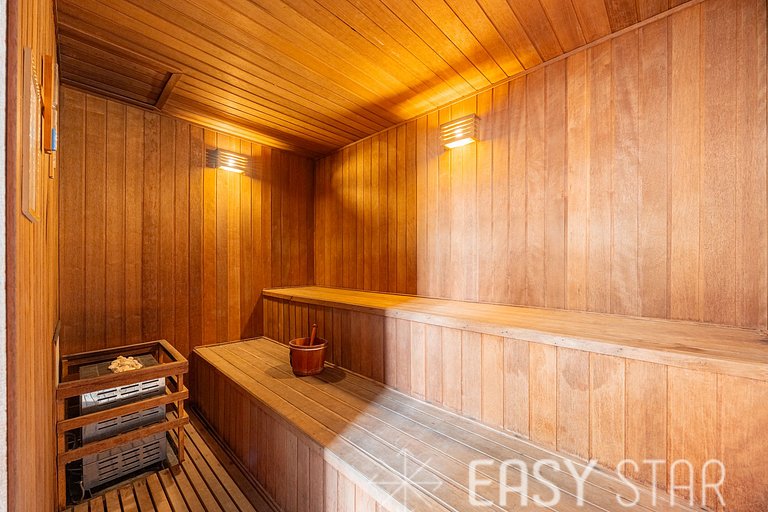 Easy Star - Studio Incrível com vaga e piscina em Moema - ET