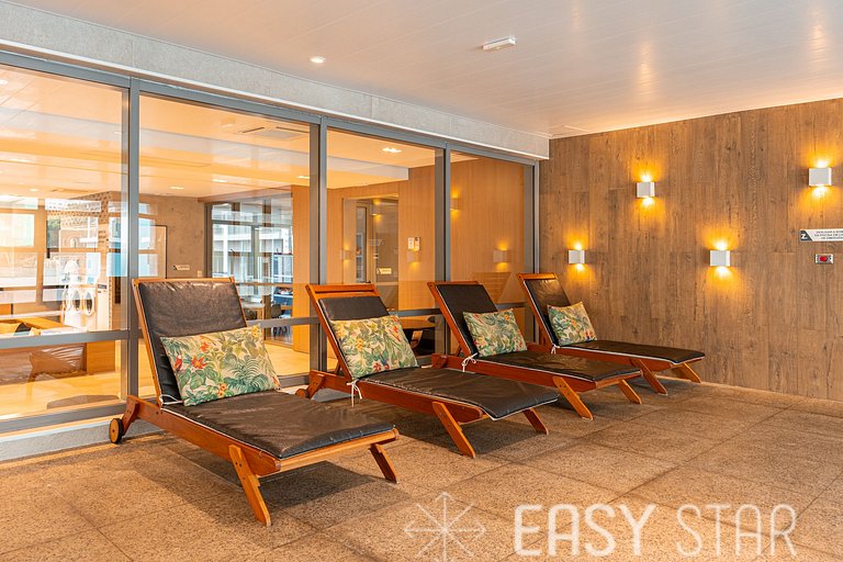 Easy Star - Studio Incrível com vaga e piscina em Moema - ET