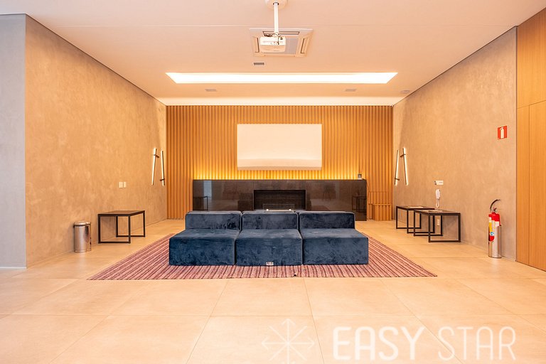 Easy Star - Studio Incrível com vaga e piscina em Moema - ET