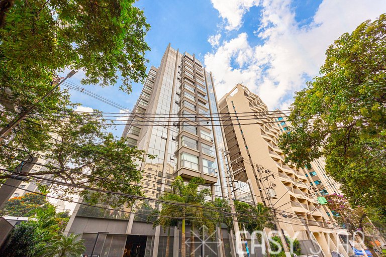 Easy Star - Studio Incrível com vaga e piscina em Moema - ET