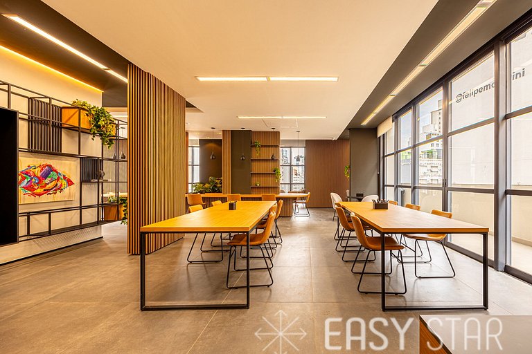 Easy Star - Nik Paulista - Studio aconchegante na Rua August