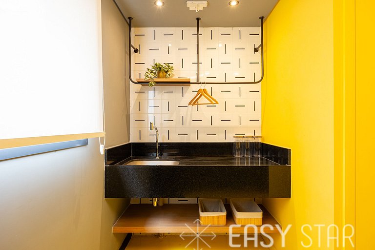 Easy Star - Nik Paulista - Studio aconchegante na Rua August