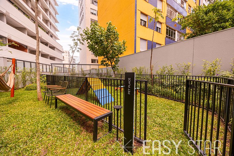 Easy Star - Nik Paulista - Studio aconchegante na Rua August