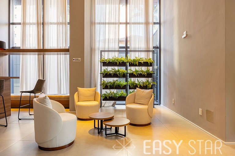 Easy Star - Fabuloso apartamento na Vila Mariana - IJ01I