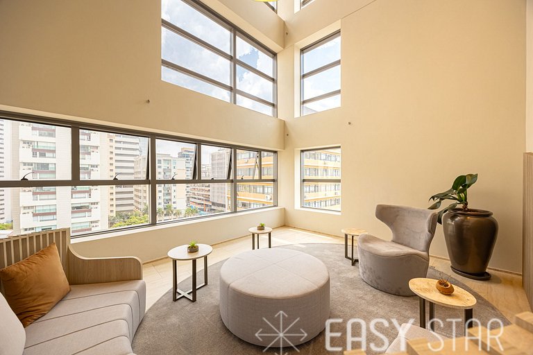 Easy Star - Charmoso Studio no Jardins - OC01I
