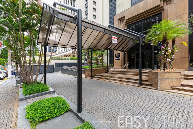 Easy Star - Flat gracioso ao lado da Berrini - PA01H