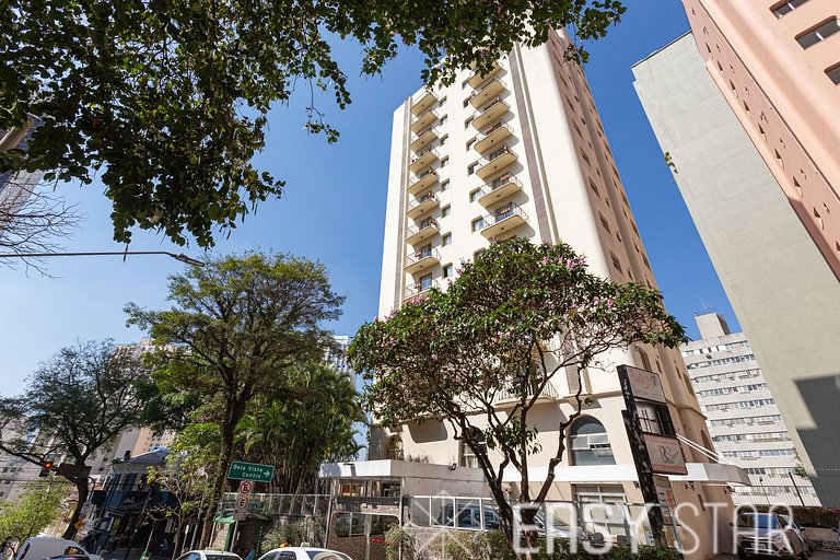 Easy Star - Charmoso flat C/Vaga ao Lado da Av. Paulista! -