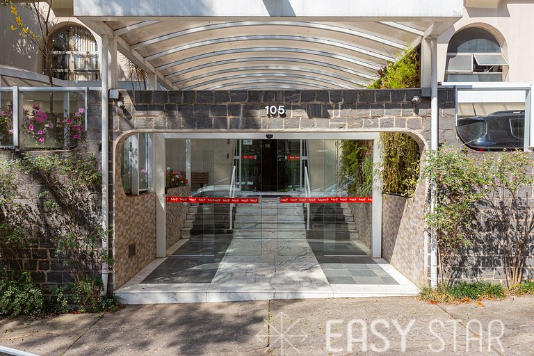 Easy Star - Charmoso flat C/Vaga ao Lado da Av. Paulista! -