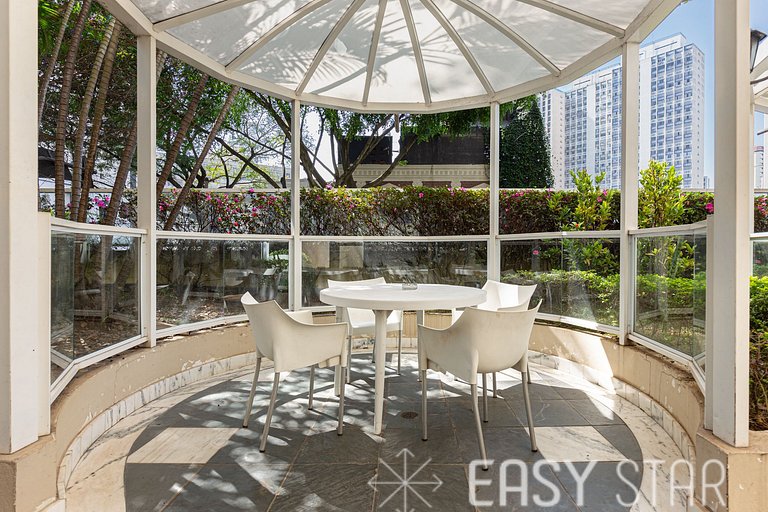 Easy Star - Charmoso flat C/Vaga ao Lado da Av. Paulista! -