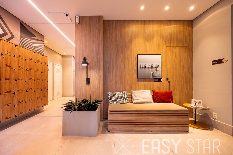 Easy Star - Lindo studio perto do Trianon Masp - VP01I