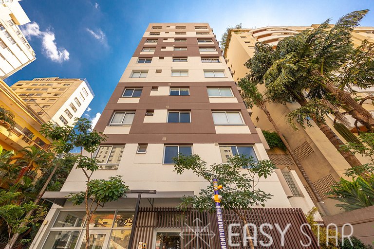 Easy Star - Lindo estudio cerca de Trianon Masp - VP01I
