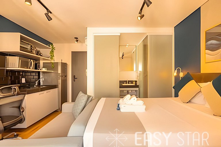 Lindo Studio C/Vaga na Vila Olimpia