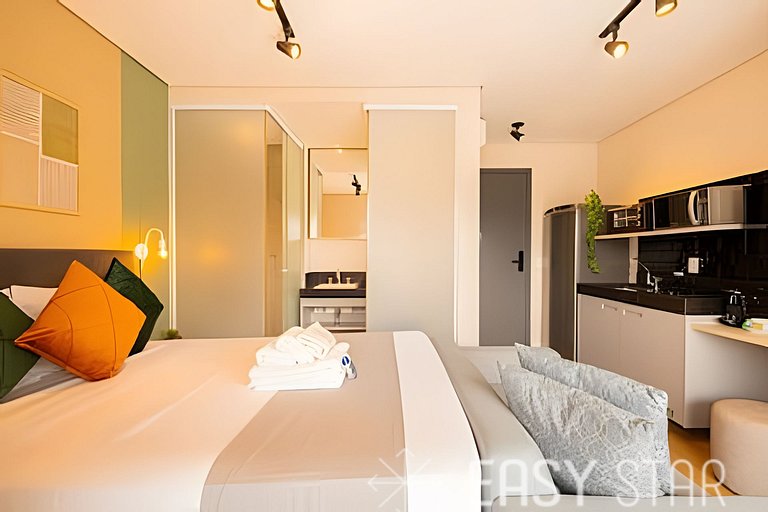 Studio Moderno C/Vaga na Vila Olimpia