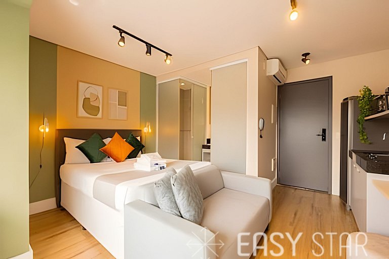 Studio Moderno C/Vaga na Vila Olimpia